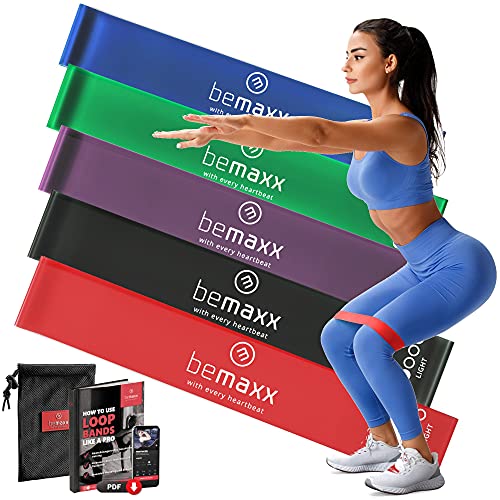 Fitnessband Set - 5X Bandas elásticas de resistencia de bucle + Entrenamiento eBook |  Banda de ejercicio, entrenamiento deportivo fitness ...
