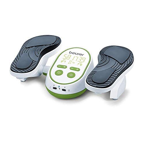 Estimulador de circulación sanguínea Beurer FM 250 Vital Legs EMS, dispositivo EMS para aliviar el dolor en pies y piernas, promueve ...