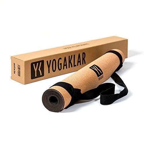Esterilla de yoga YOGAKLAR de caucho natural y corcho
