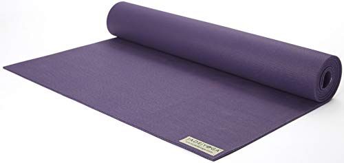 JADE YOGA - Esterilla de yoga Harmony (1,9 cm de grosor x 61 cm de ancho) (violeta, 172,7 cm)